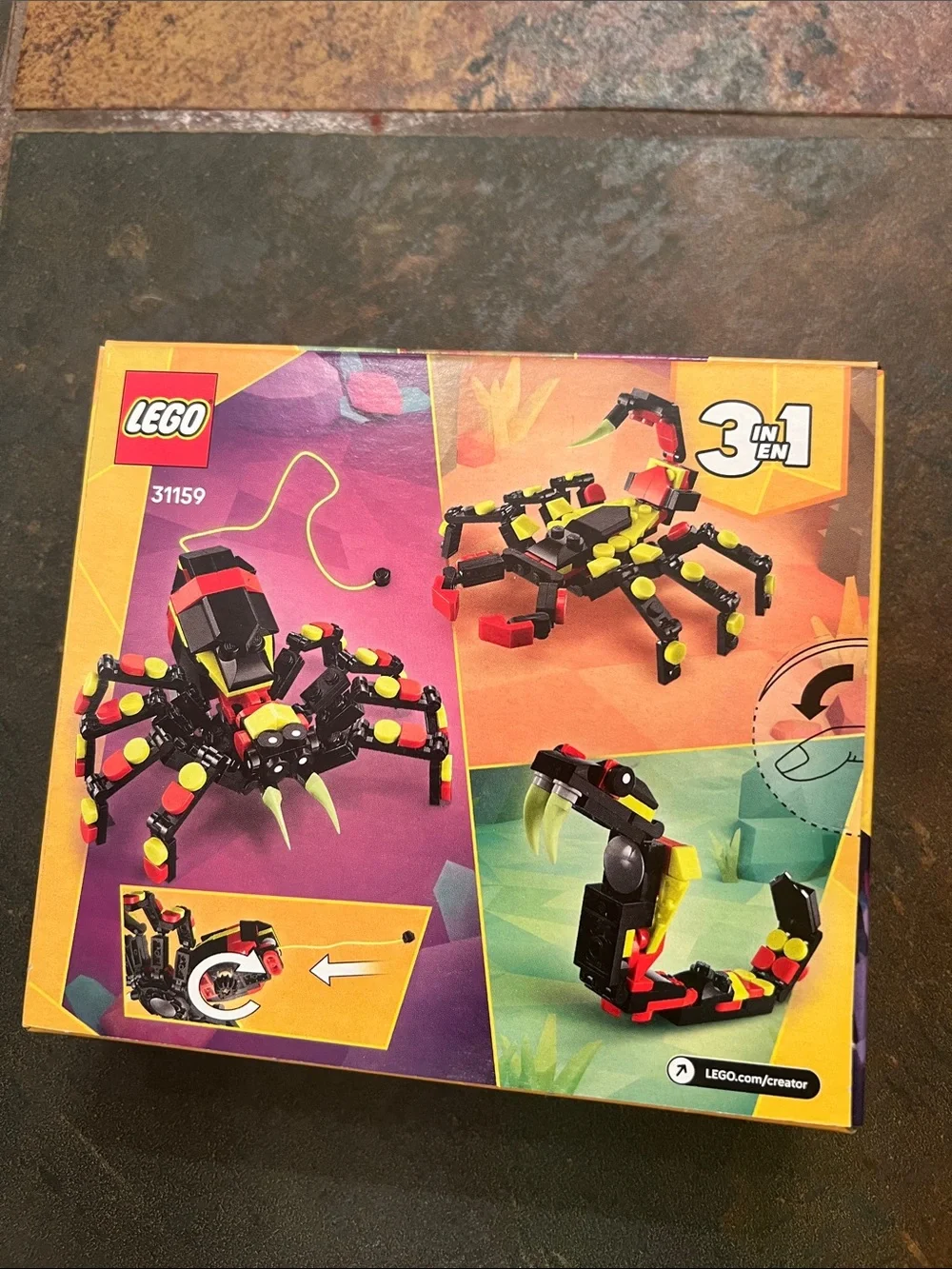 Lego Creator Surprising Spider - LEGO 31159, Sealed